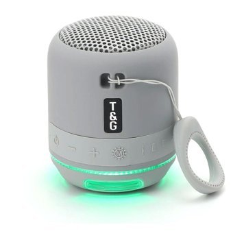T&G TG294 5 W Radyolu Işıklı Gri Bluetooth Hoparlör
