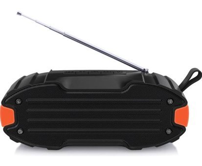 New Rixing NR-907FM 5 W Turuncu Bluetooth Hoparlör