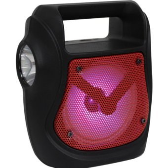 Ultratekno GTS 1535 5 W Radyolu Işıklı Siyah Bluetooth Hoparlör