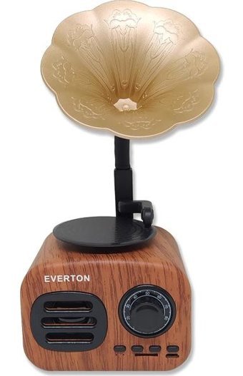 Everton RT-705 5 W Radyolu Kahverengi Bluetooth Hoparlör