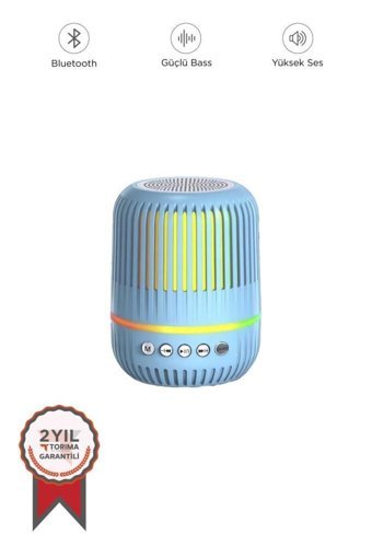 Torima GTS-2150 3 W Işıklı Yeşil Bluetooth Hoparlör
