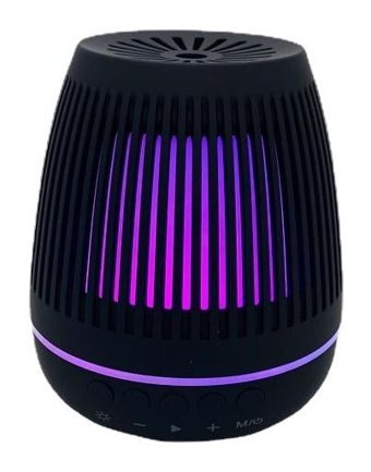 Alili P22 5 W Radyolu Işıklı Siyah Bluetooth Hoparlör