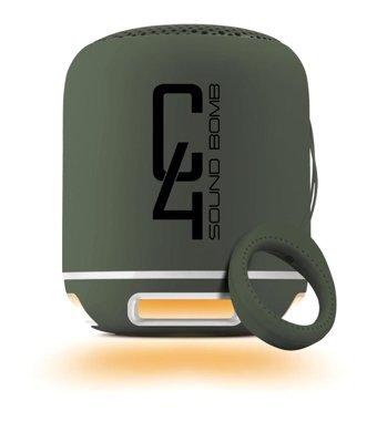 Powerway C4 Işıklı Gri Bluetooth Hoparlör