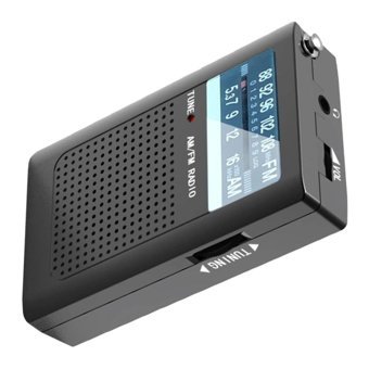 Osaladi Mini 3 W Radyolu Siyah Bluetooth Hoparlör