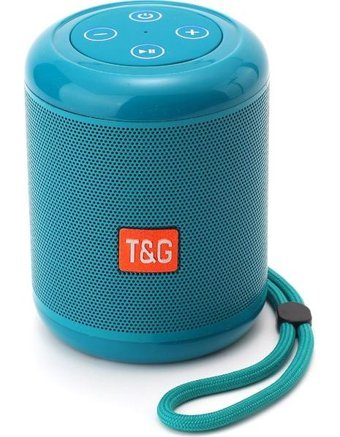 T&G TG294 5 W Radyolu Işıklı Mavi Bluetooth Hoparlör