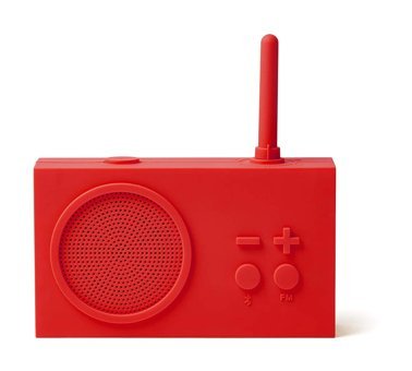Lexon Tykho 3 LA119R9 3 W Radyolu Kırmızı Bluetooth Hoparlör