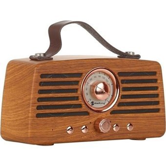Kensa KM-315 Kahverengi Bluetooth Hoparlör