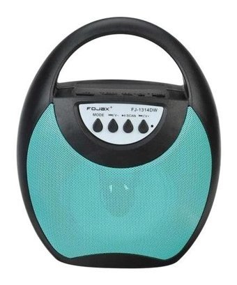 Xinh Mini 8 W Radyolu Işıklı Yeşil Bluetooth Hoparlör