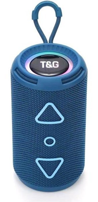 T&G SK006 8 W Işıklı Mavi Bluetooth Hoparlör