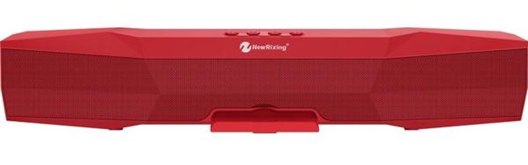 New Rixing NR-7011 5 W Kırmızı Bluetooth Hoparlör