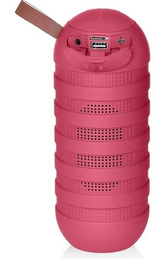 New Rixing NR-3025 5 W Kırmızı Bluetooth Hoparlör