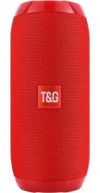T&G TG642 10 W Radyolu Işıklı Kırmızı Bluetooth Hoparlör