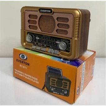 Everton RT-671 5 W Radyolu Gold Bluetooth Hoparlör