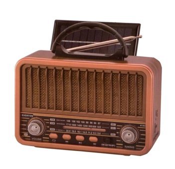 Everton RT-834 5 W Radyolu Kahverengi Bluetooth Hoparlör