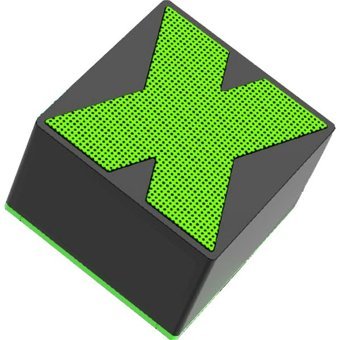 Sunshinee Mini 5 W Işıklı Siyah Bluetooth Hoparlör
