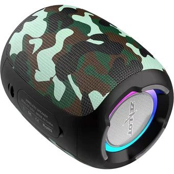 Zealot S53 20 W Işıklı Yeşil Bluetooth Hoparlör