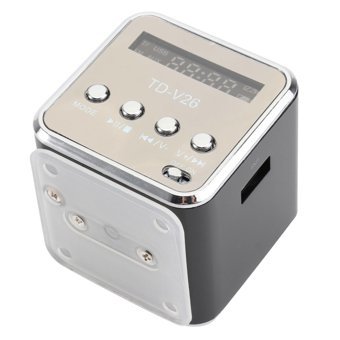 Hemobllo TD-V26 3 W Radyolu Gri Bluetooth Hoparlör