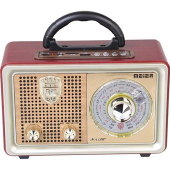 Sightzer M-110BT 5 W Radyolu Kahverengi Bluetooth Hoparlör