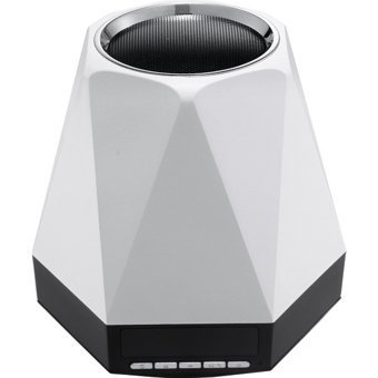 Sunshinee Mini 5 W Radyolu Işıklı Siyah Bluetooth Hoparlör