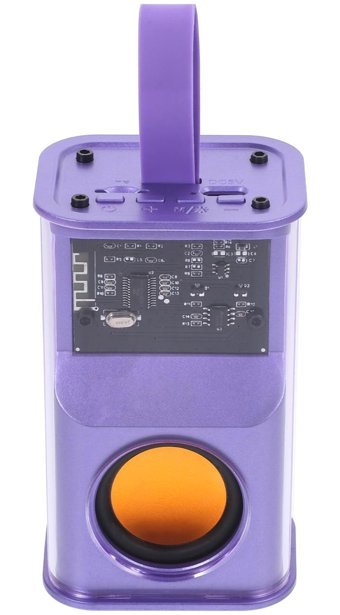 Ukcoco K36 5 W Işıklı Mor Bluetooth Hoparlör