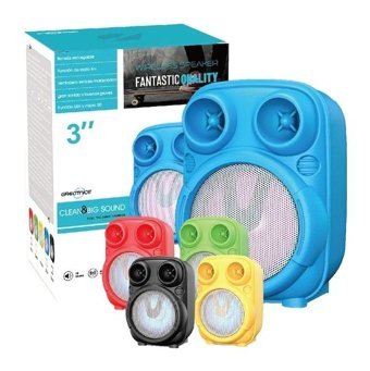 Torima GTS-1817 5 W Işıklı Mavi Bluetooth Hoparlör