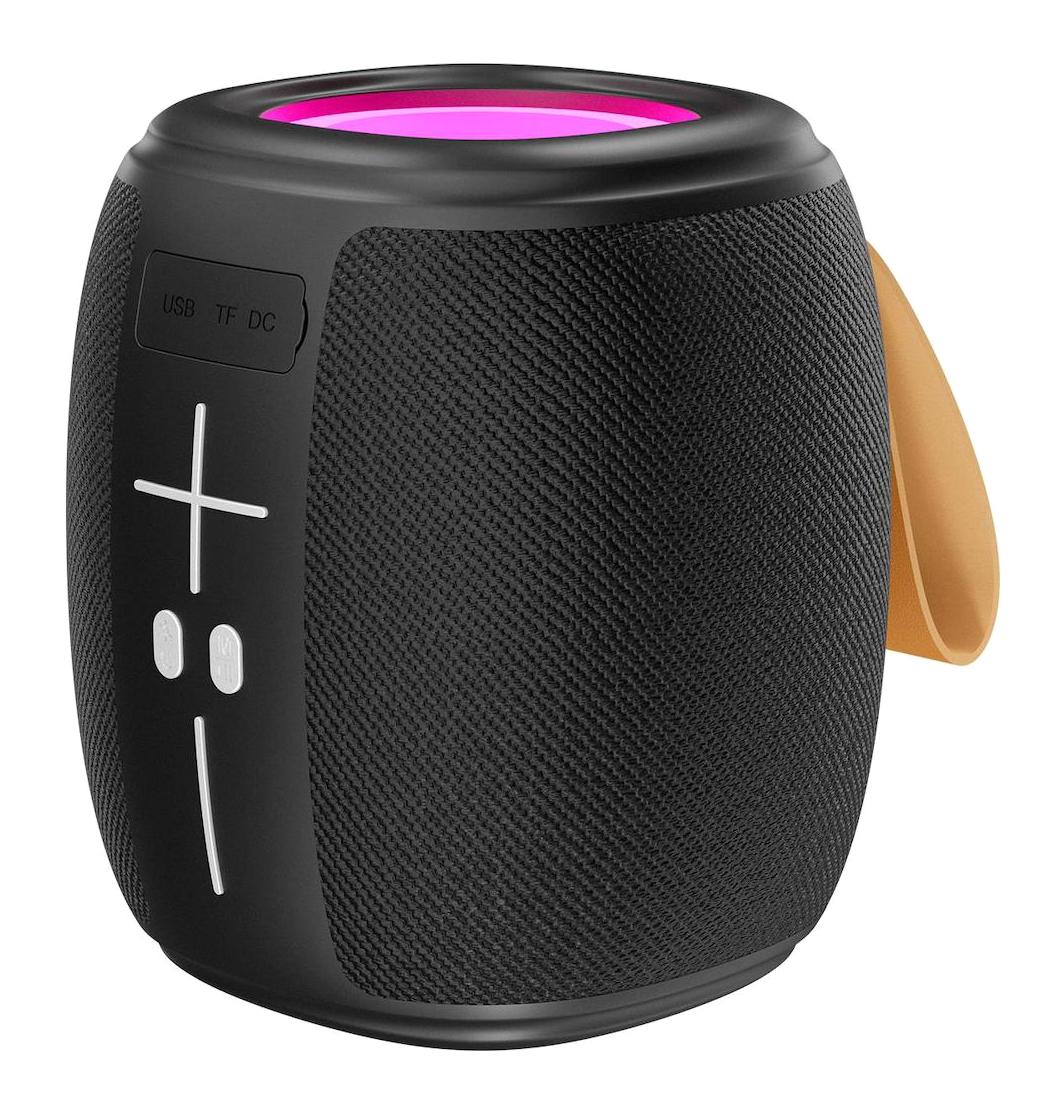 Mikado MD-888 5 W Işıklı Siyah Bluetooth Hoparlör