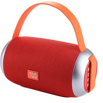 T&G TG112 5 W Radyolu Kırmızı Bluetooth Hoparlör