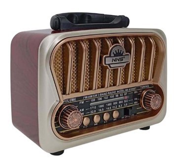 NNS NS-8109BT 7 W Radyolu Beyaz Bluetooth Hoparlör