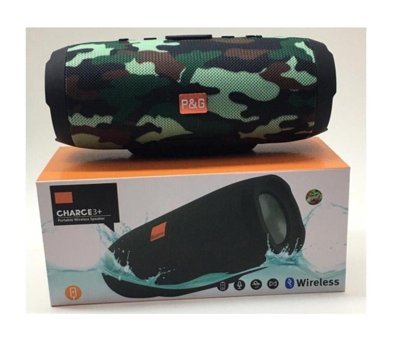Polygold Charge 3 20 W Kamuflaj Bluetooth Hoparlör