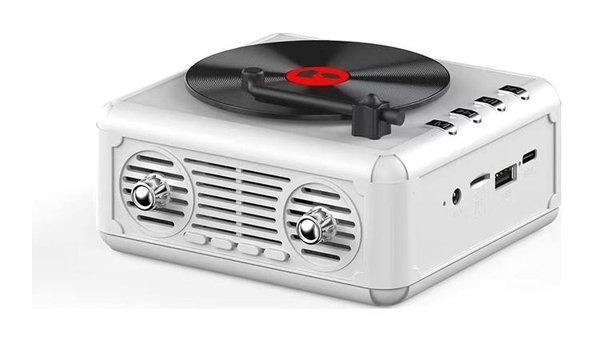 Boutiques Mini Beyaz Bluetooth Hoparlör
