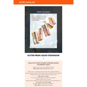 Missha No:05 Likit Glitter Tekli Far Kahverengi
