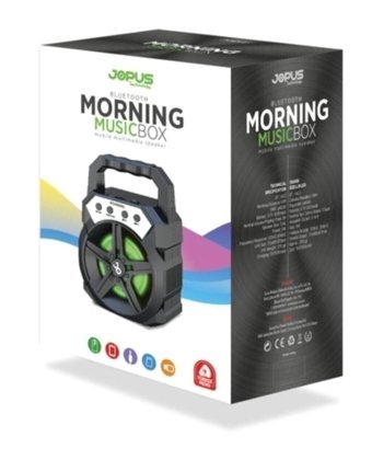 Jopus Morning Siyah Bluetooth Hoparlör