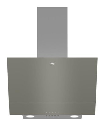 Beko BDE 6050 G 240 W 400 m3/h 60 cm Cam Karbon Filtreli Bacasız Duvar Tipi Davlumbaz Gri
