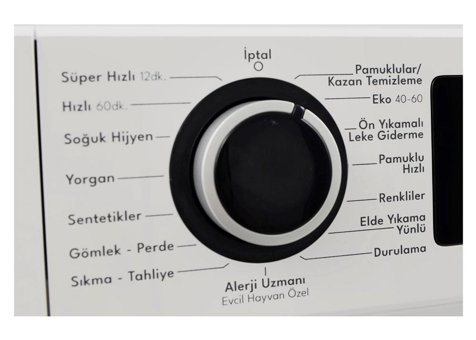 Regal CMI 121202 Y 12 kg 1200 Devir B Enerji Sınıfı Beyaz Solo Çamaşır Makinesi