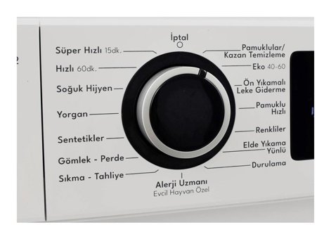 Regal CMI 90102 9 kg 1000 devir A Enerji Sınıfı Buharlı Beyaz Çamaşır Makinesi