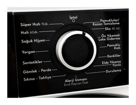 Regal CMI-90123 9 kg 1200 devir A Enerji Sınıfı Beyaz Çamaşır Makinesi