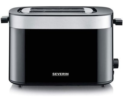 Severin AT 9264 2 Dilim Kırıntı Tepsili Telli 800 W Siyah Ekmek Kızartma Makinesi