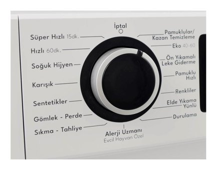 Regal CMI 70102 7 kg 1000 devir A Enerji Sınıfı Buharlı Beyaz Çamaşır Makinesi