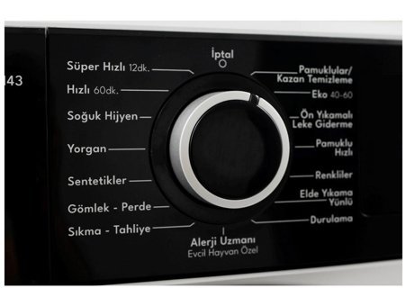 Regal CMI 120143 12 kg 1400 devir A Enerji Sınıfı Beyaz Çamaşır Makinesi
