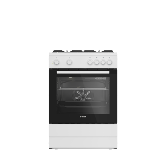 Arçelik F 8431-1 LB 66 lt A Enerji Sınıfı Analog Modern Doğalgazlı ve Elektrikli Ocaklı Tam Boy Solo Fırın Beyaz