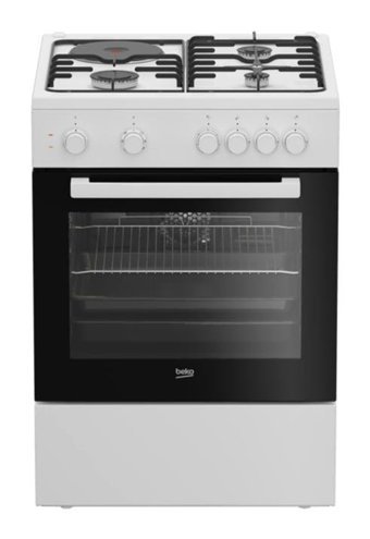 Beko BFE 310 LB 66 lt A Enerji Sınıfı Analog Modern Doğalgazlı ve Elektrikli Ocaklı Tam Boy Solo Fırın Beyaz