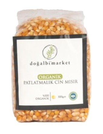 Doğal Bi Market Organik Patlatmalık Cin Mısır 2x500 gr