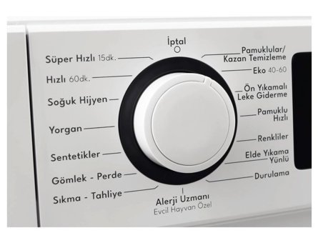 Regal CM 80101 8 kg 1000 Devir D Enerji Sınıfı Beyaz Çamaşır Makinesi