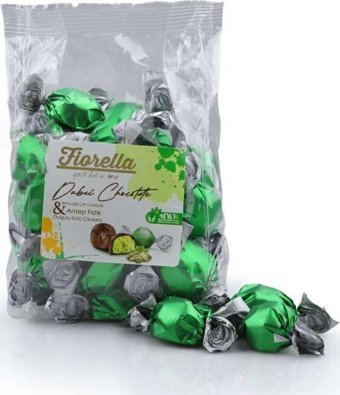 Fıorella Lokmalık Dubai Antep Fıstığı-Kadayıf Sütlü Çikolata 200 gr