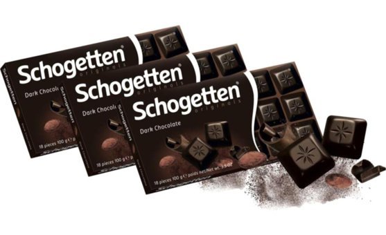 Schogetten Dark Bitter Çikolata 100 gr 3'lü