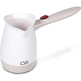Cvs DN-1902 1000 W 4 Fincan 400 ml Kapasiteli Plastik Elektrikli Cezve Krem