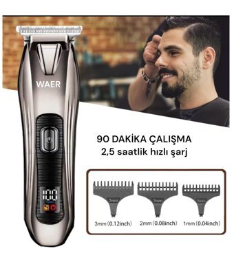 Waer WA-2036 Saç Kuru Tıraş Makinesi