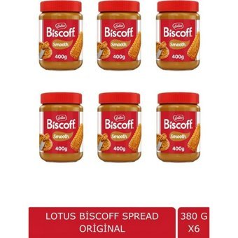 Lotus Biscoff Smooth Karamelize Bisküvi Kreması 6x400 gr