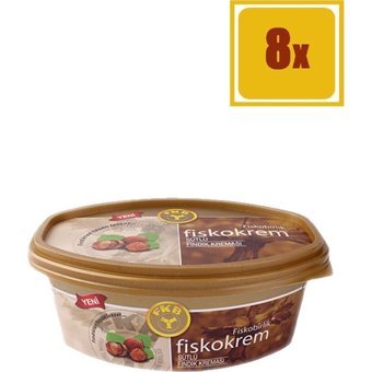 Fiskobirlik Fiskokrem Sütlü Fındık Ezmesi 8x400 gr