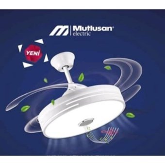 Mutlusan 250 D/D 230 V Kumandalı Sessiz Tavan Tavan Tipi Vantilatör